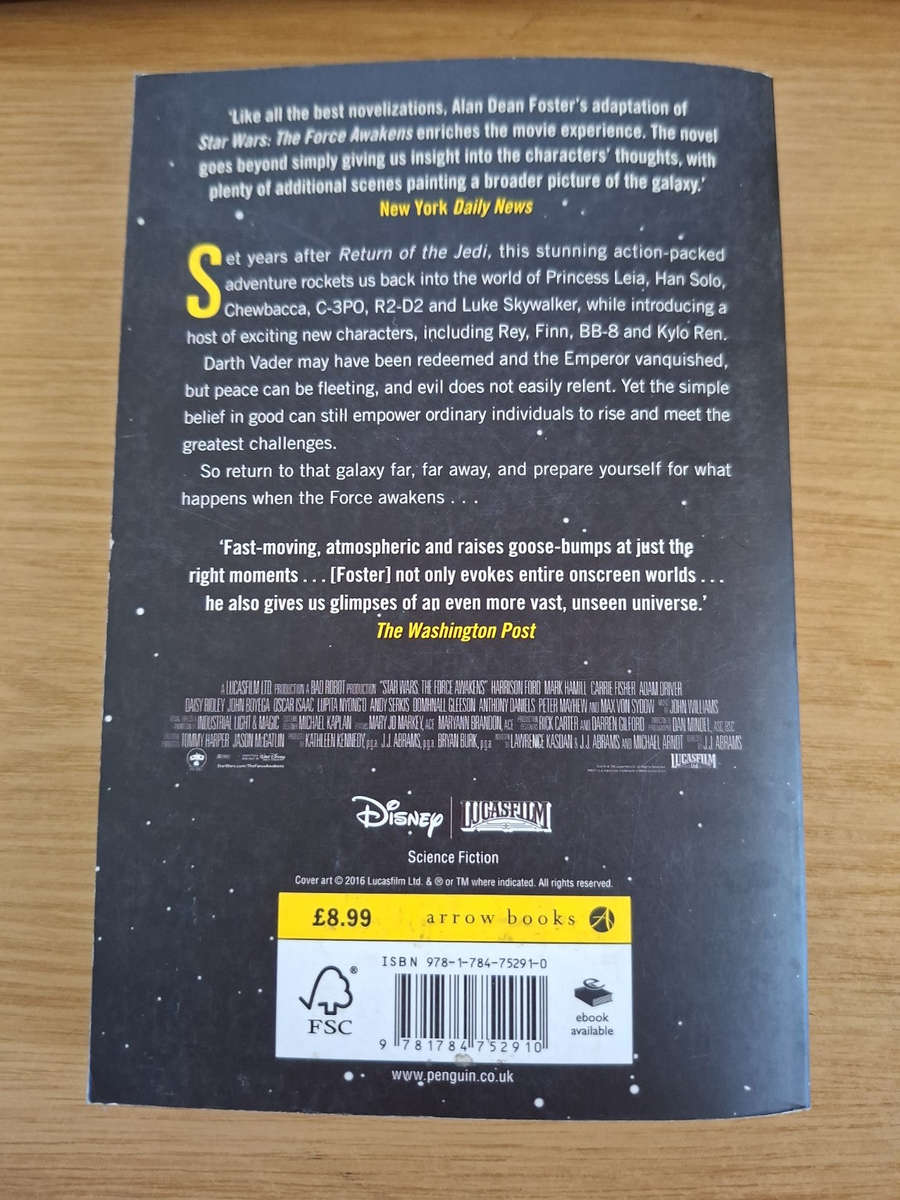 Star Wars: The Force Awakens  Alan Dean Foster (Second-Hand)