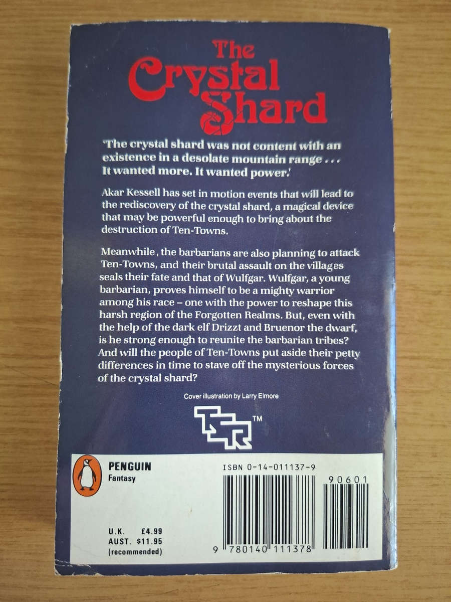 The Crystal Shard  R. A. Salvatore (Second Hand Book)