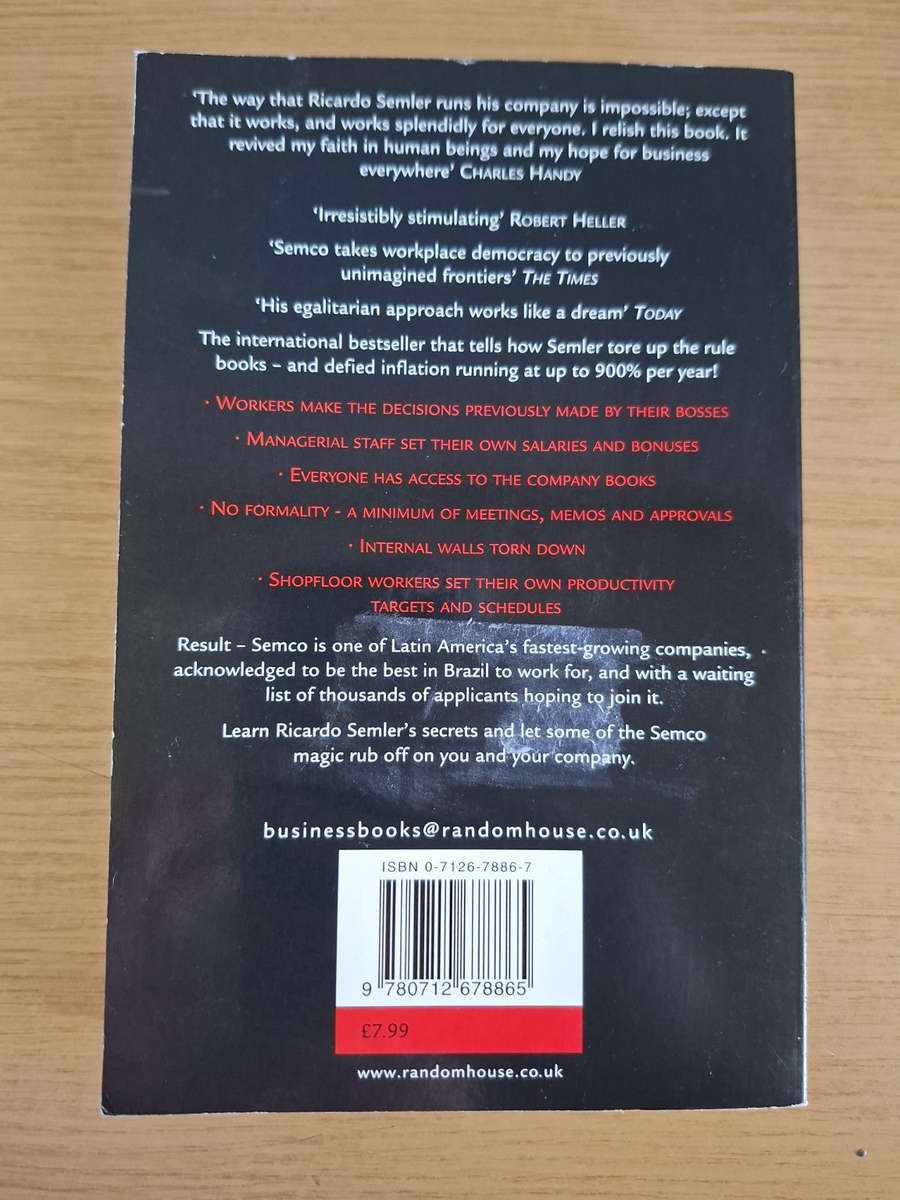 Maverick!  Ricardo Semler (Second Hand Book)
