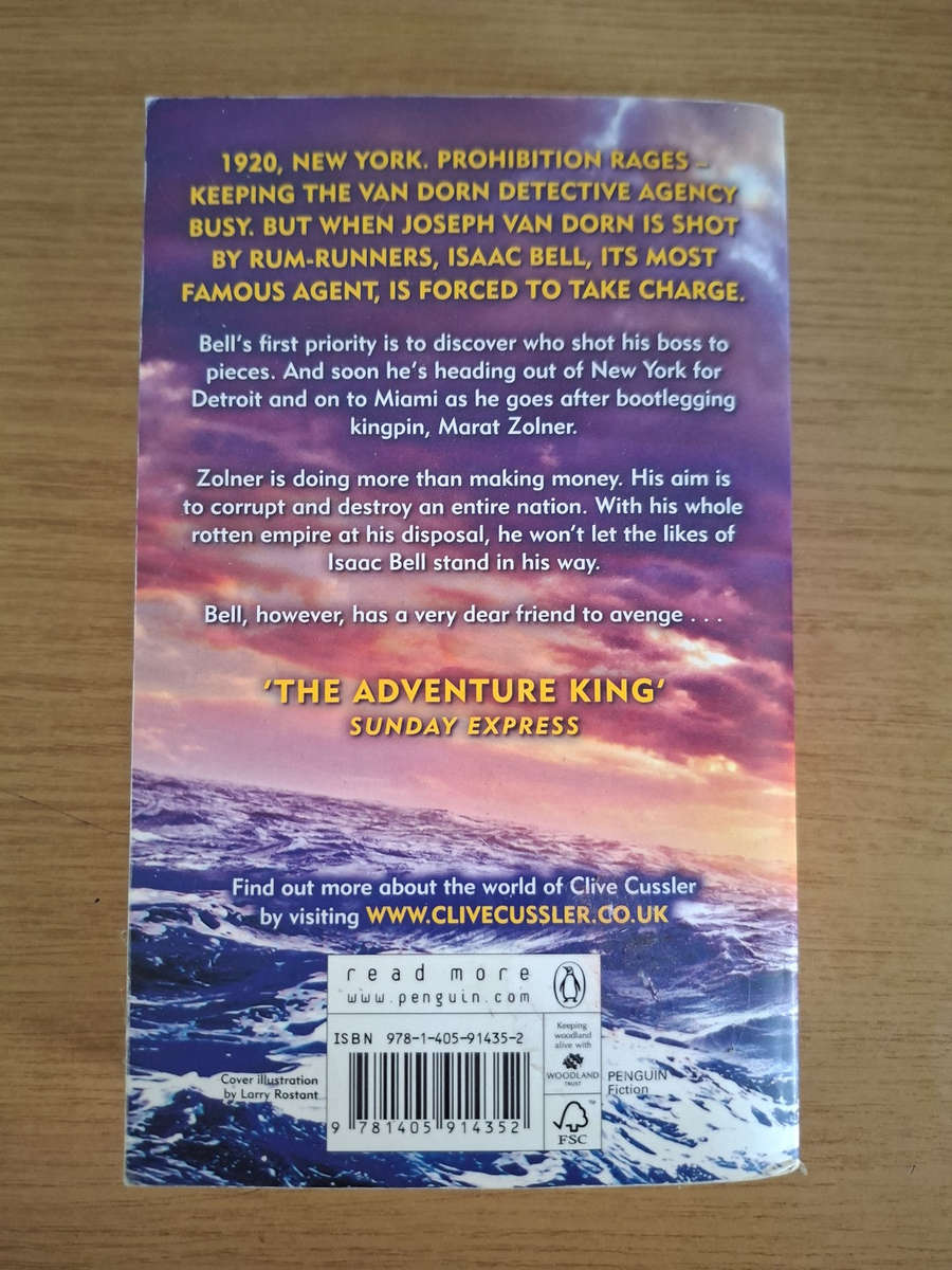 The Bootlegger  Clive Cussler & Justin Scott (Second Hand Book)