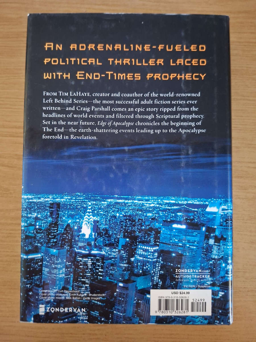 Edge of Apocalypse  Tim LaHaye &amp; Craig Parshall (Second Hand Book)