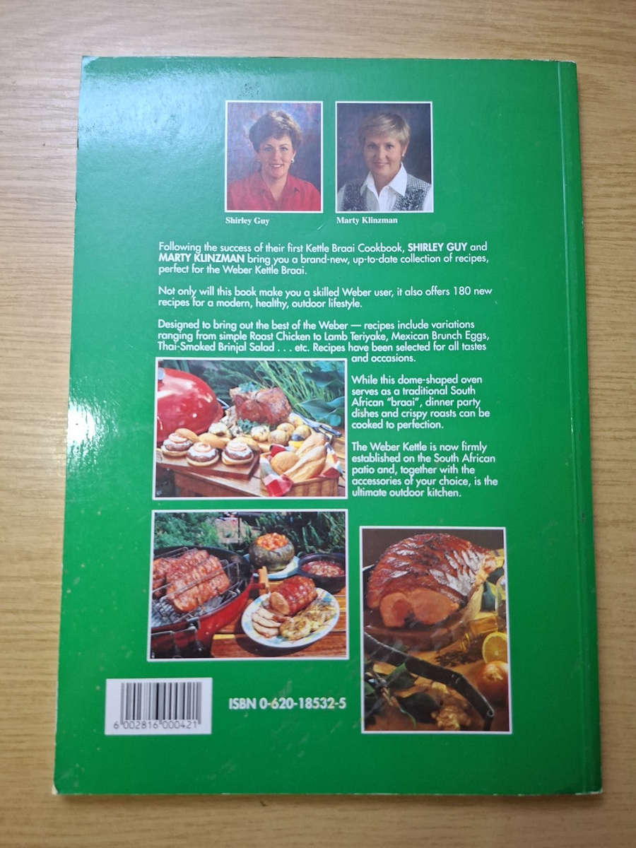 Weber Cooking: South African Style  Shirley Guy & Marty Klinzman (Second Hand Book)