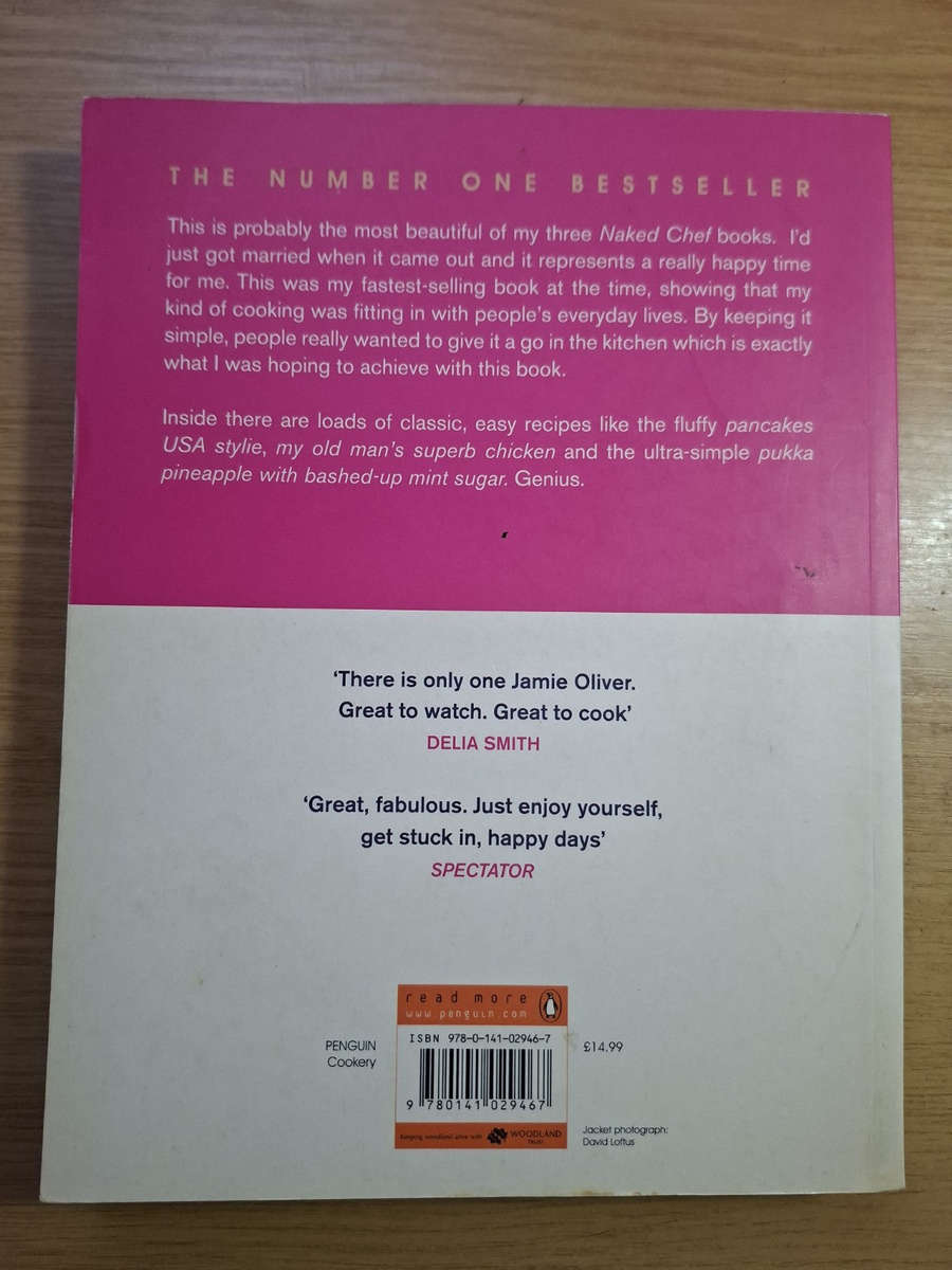 Happy Days with the Naked Chef  Jamie Oliver (Second Hand Book)