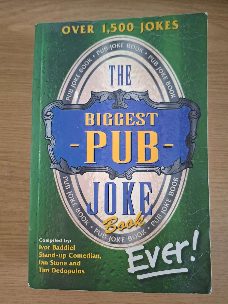 The Biggest Pub Joke Book  Ivor Baddiel (Second Hand Book)