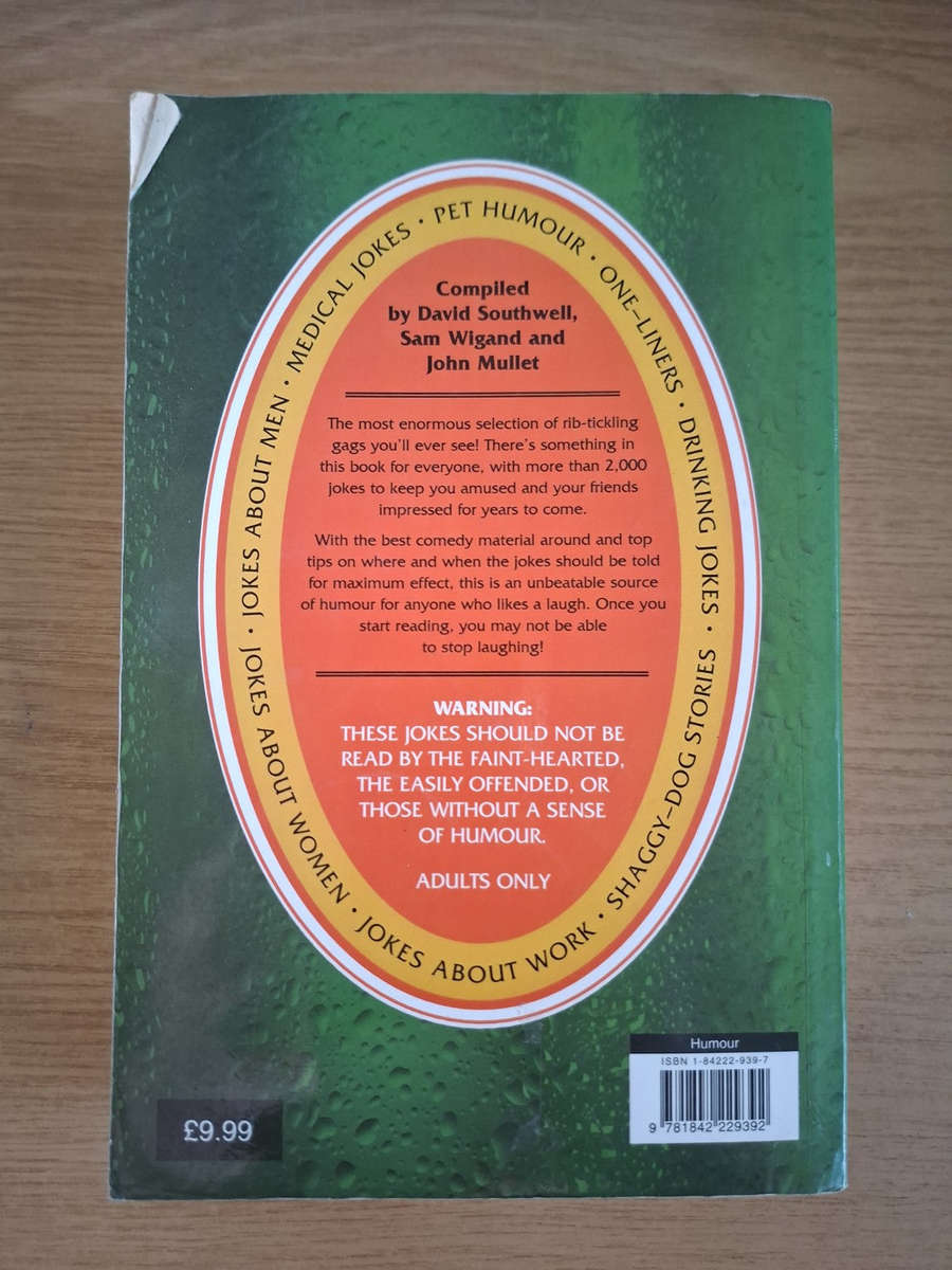 The Biggest Pub Joke Book 2  David Southwell (Second Hand Book)