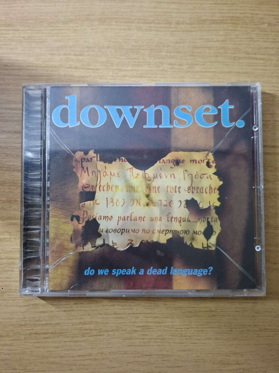 Downset  Do We Speak A Dead Language? (Second Hand CD)