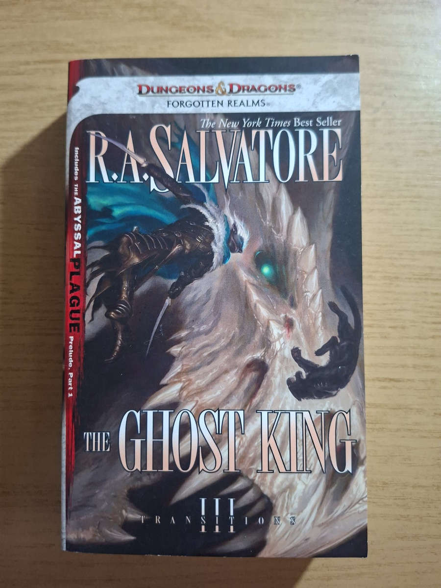 The Ghost King  R.A. Salvatore (Second Hand Book)