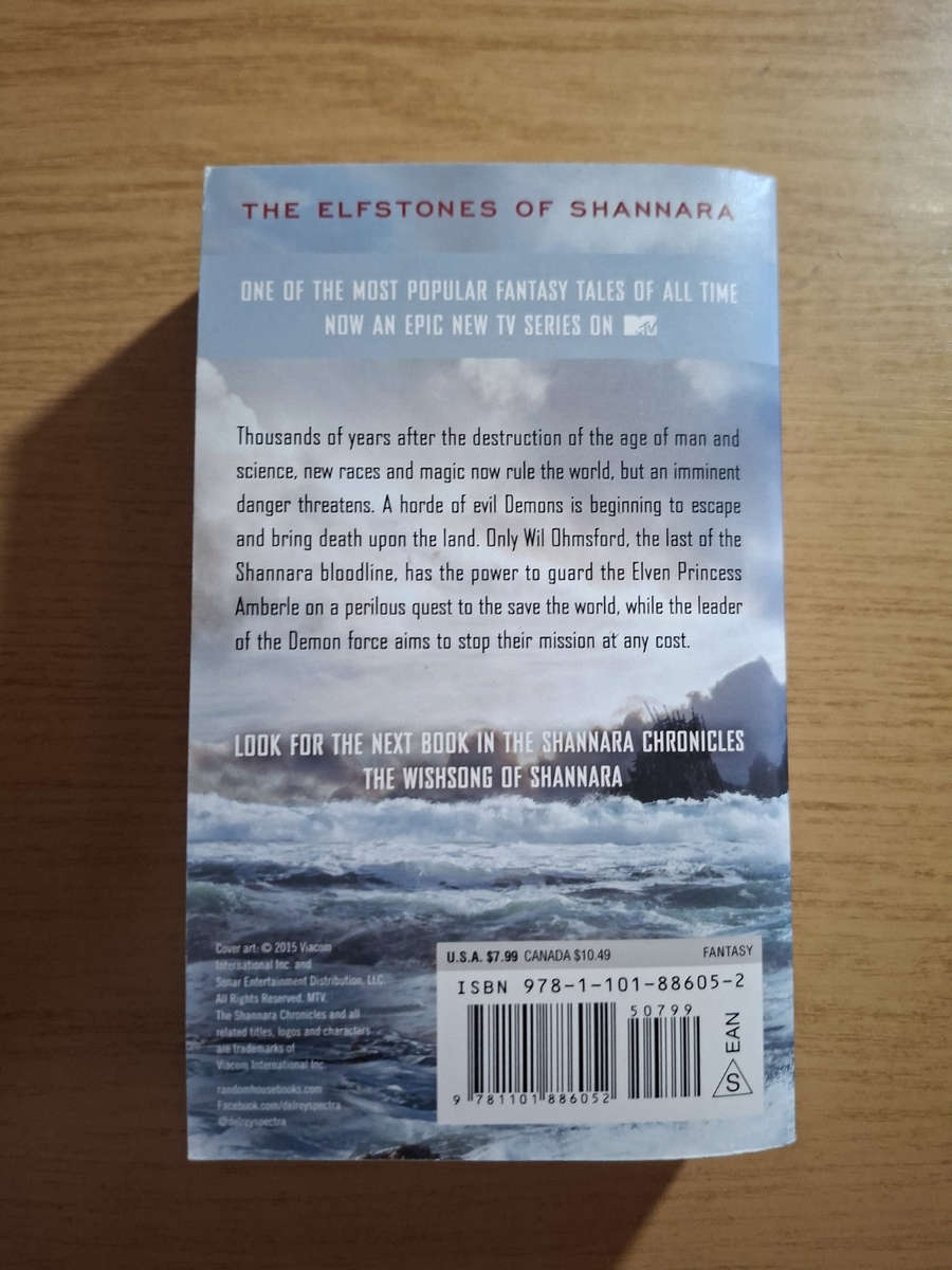 The Elfstones of Shannara  Terry Brooks (Second Hand Book)