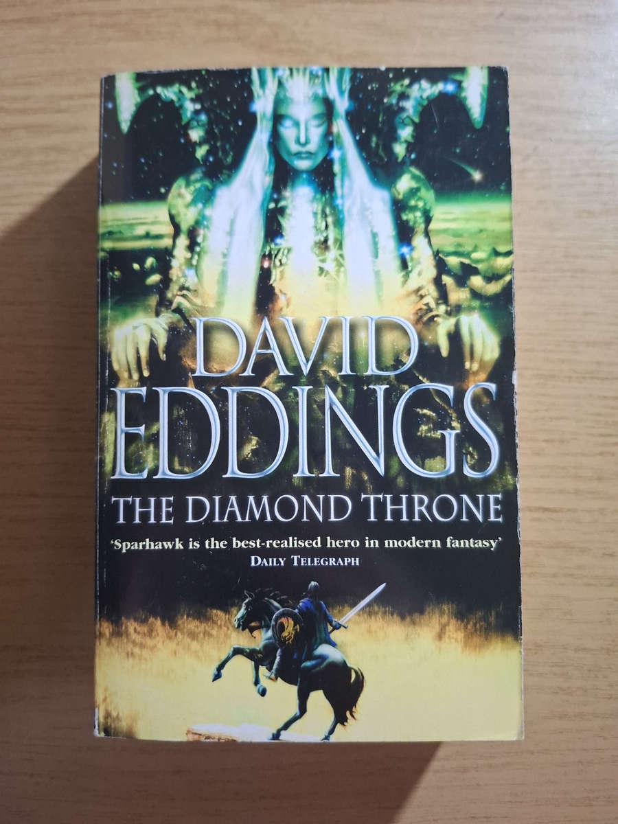 The Diamond Throne  David Eddings (Second Hand Book)