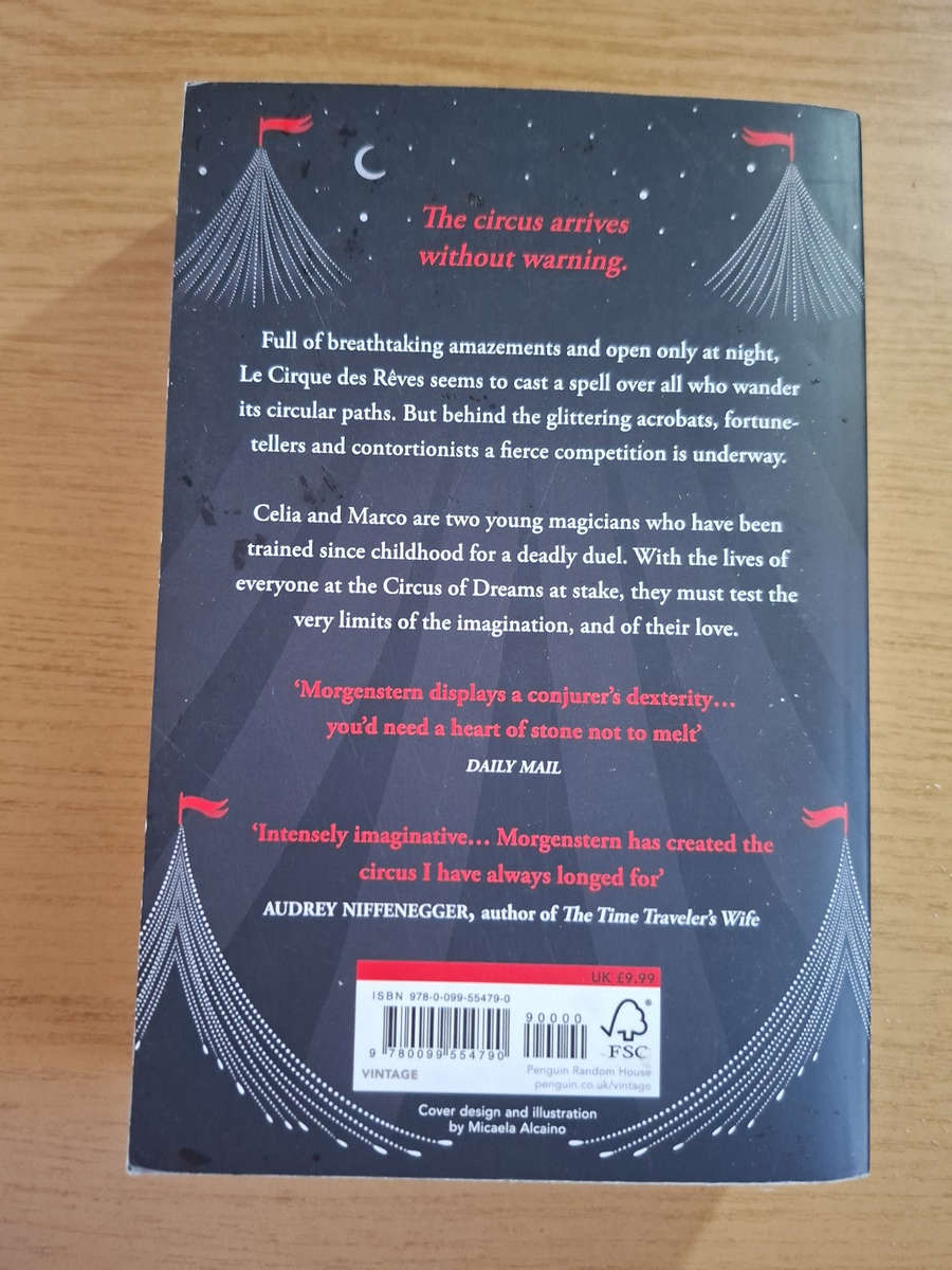 The Night Circus  Erin Morgenstern (Second Hand Book)