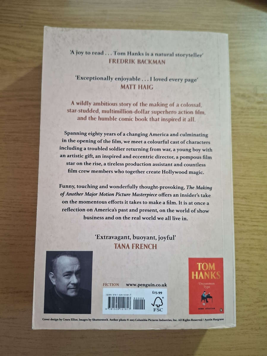 The Making of Another Major Motion Picture Masterpiece  Tom Hanks (Second Hand Book)