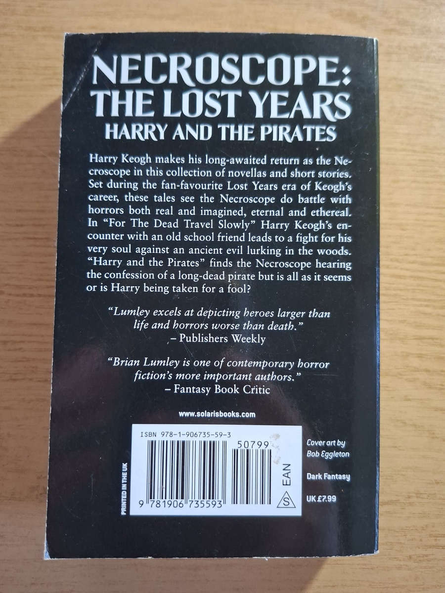 Necroscope: The Lost Years  Harry and the Pirates  Brian Lumley (Second Hand Book)