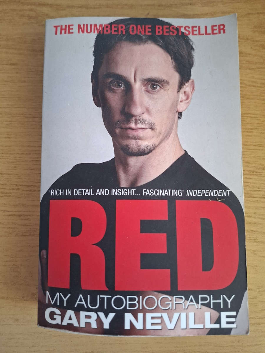 Red: My Autobiography  Gary Neville (Second Hand Book)