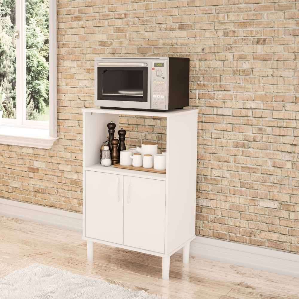 Utility Cabinet 2 Door White