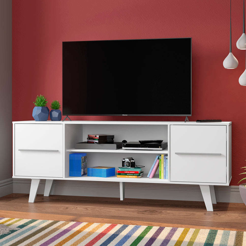 Lara White Tv Unit