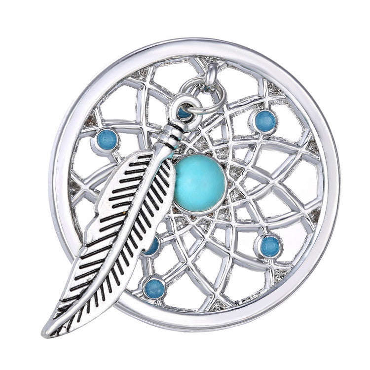 Karma jewellery - Interchangeable Dreamcatcher pendant disc