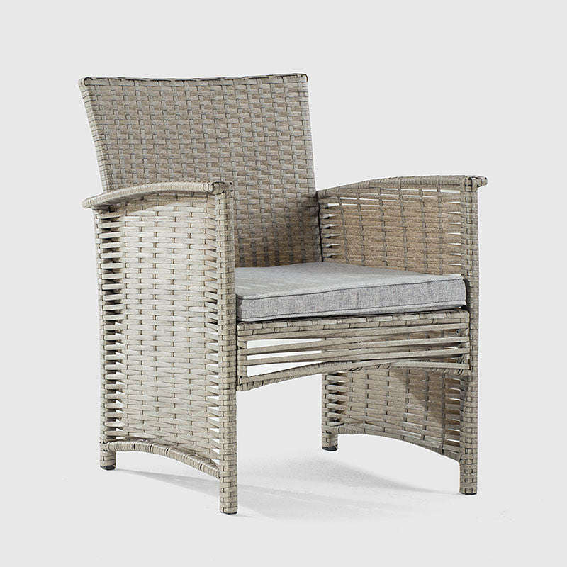 Frederic Patio Lounge Set - Stone