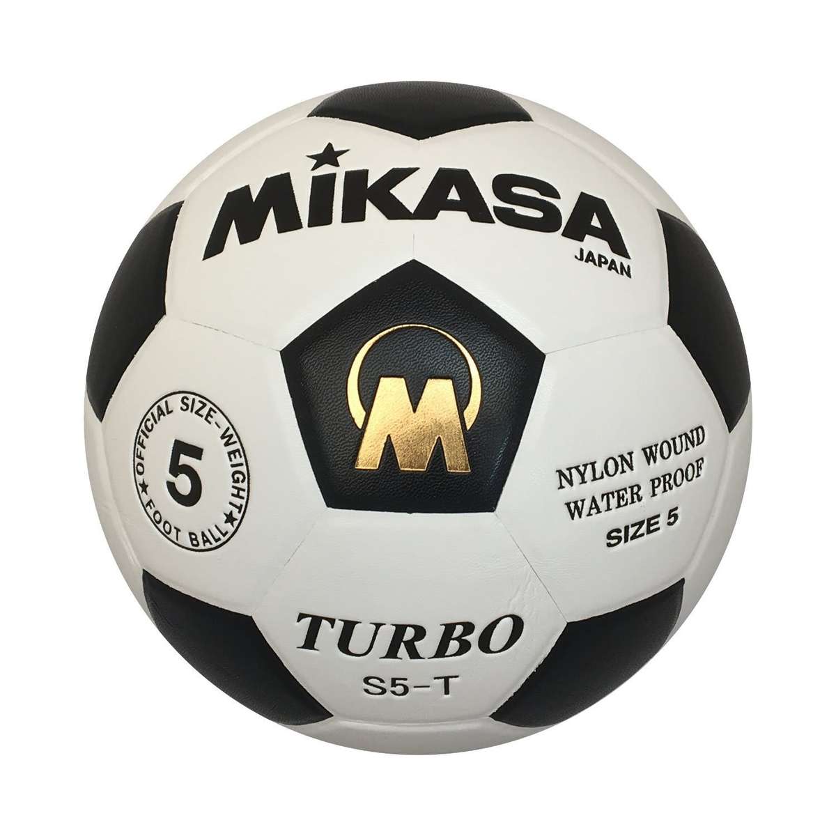 MIKASA S5 TURBO BALL - Black/White