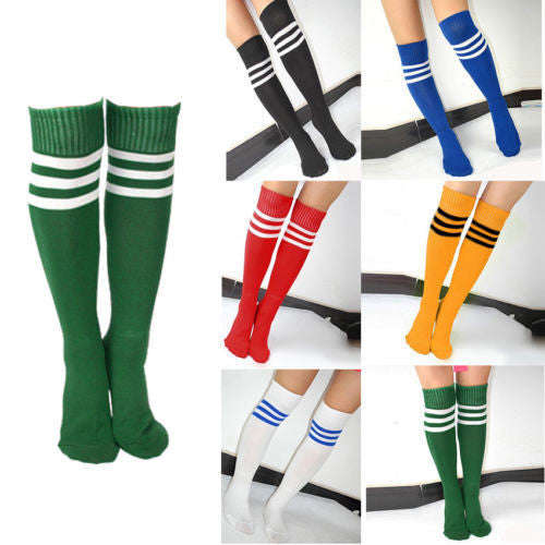 Classic Stripe Soccer Socks ( Per Pack 14) - GOLD/ROYAL BLUE