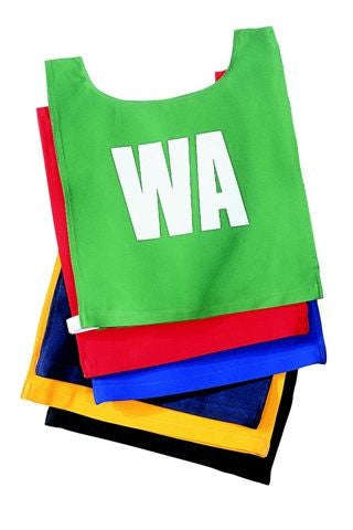 Ladies Netball Bibs - Black