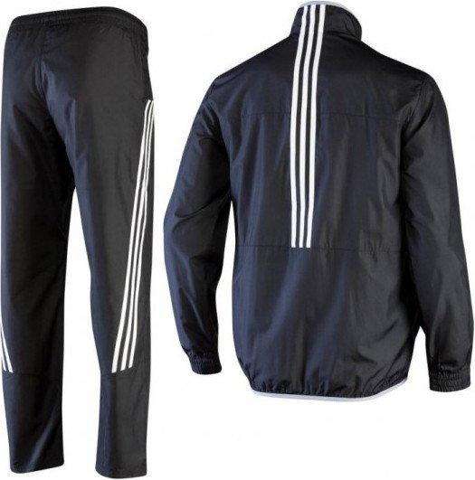 Adidas TS A Woven Tracksuit Black - Large