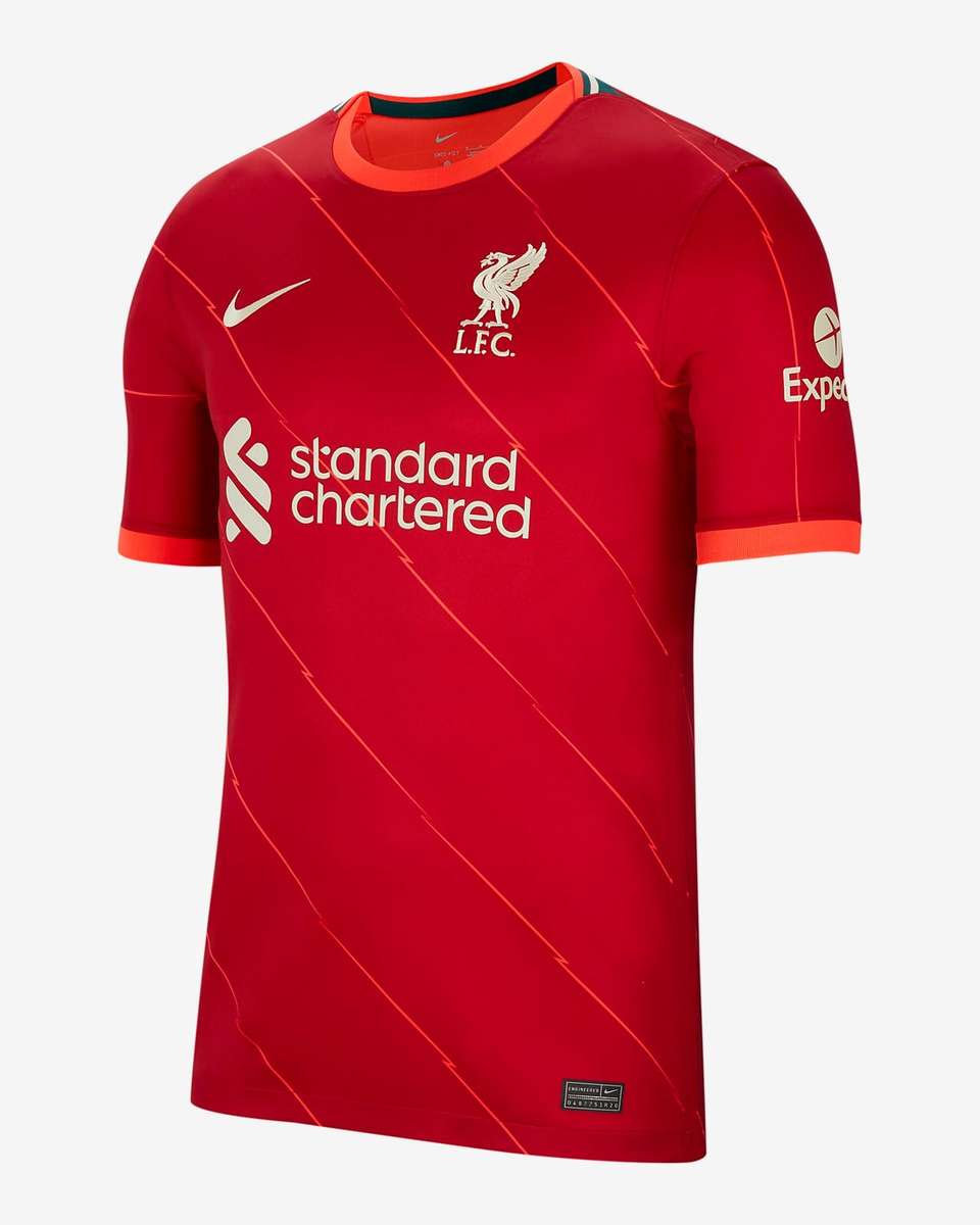 Nike Liverpool Stadium Home Jersey 2021/2022 - Small