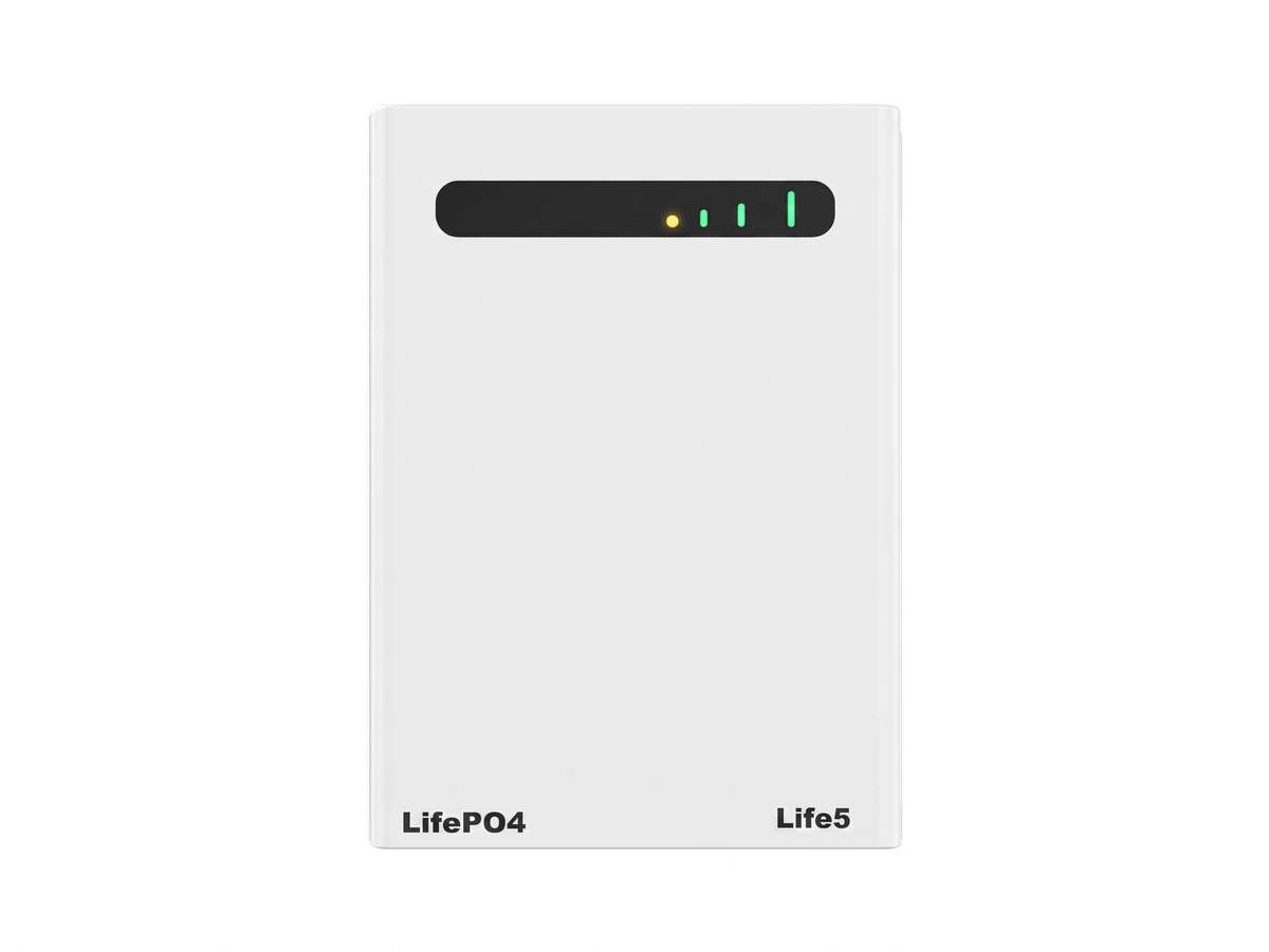 SMTE 5.12kWh 51.2V 100Ah Slim-Line LiFePO4 Battery  Wall Mount