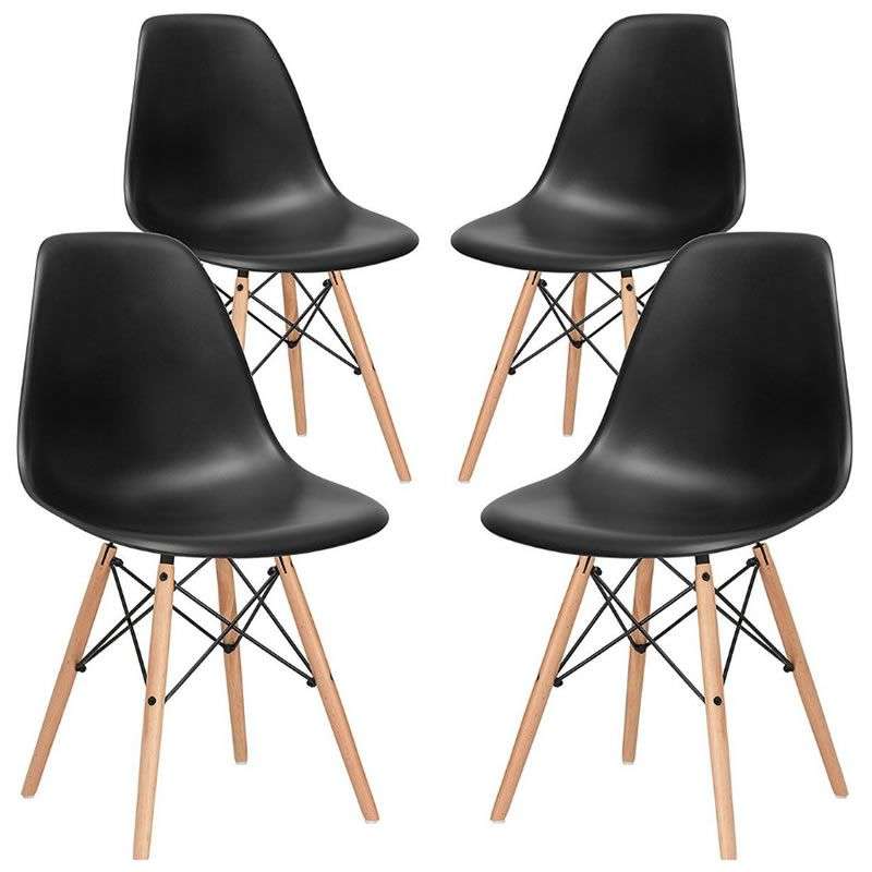 SMTE -  Pack of 4 Modern Dining Chairs