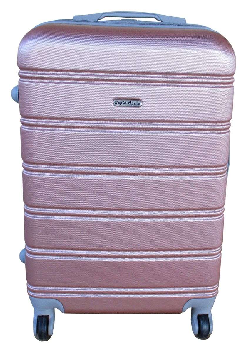 SMTE -  Premium Travel Luggage Bag 20" - 1 Piece - Pink