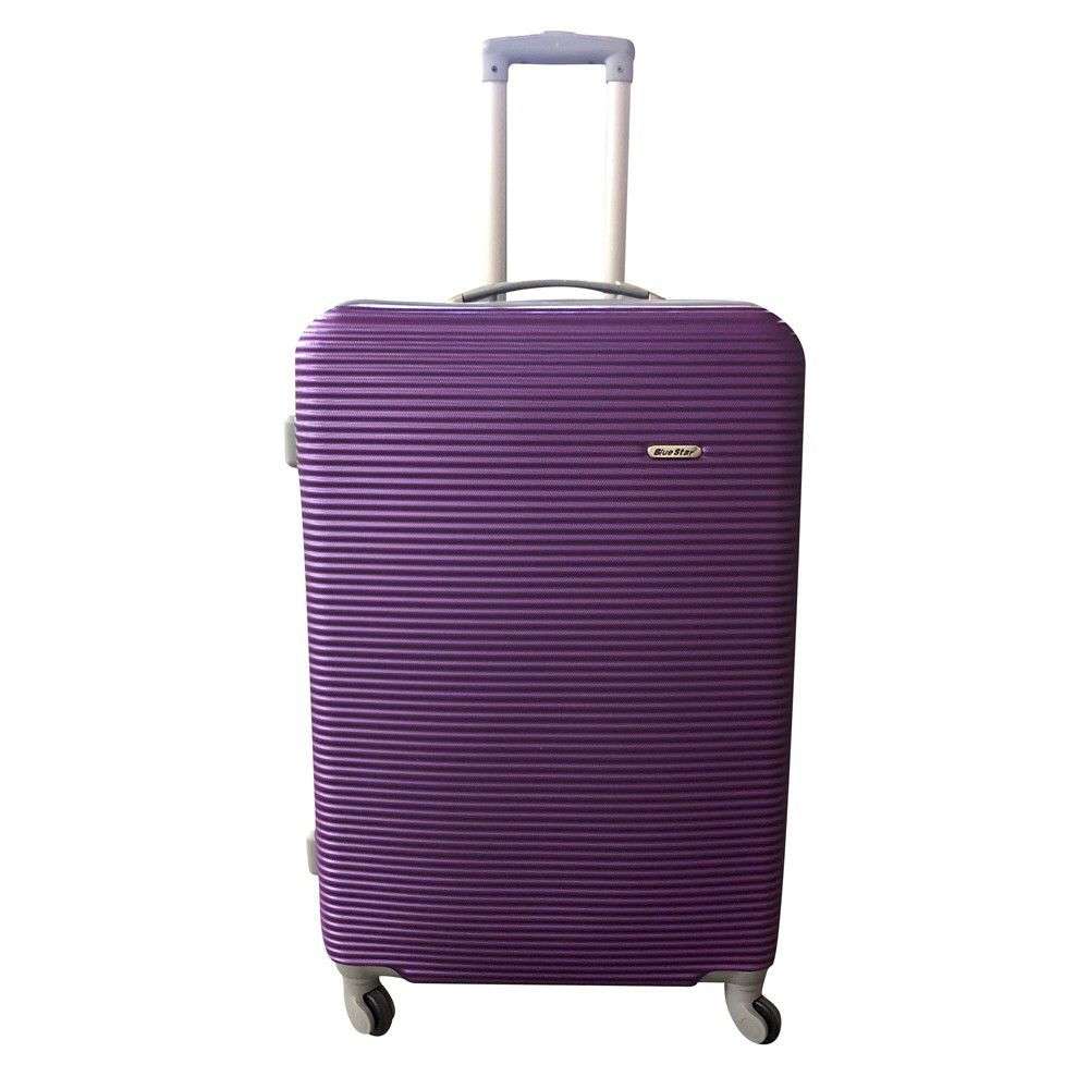 SMTE -  1 Piece Hard Outer Shell Luggage 32" - Purple