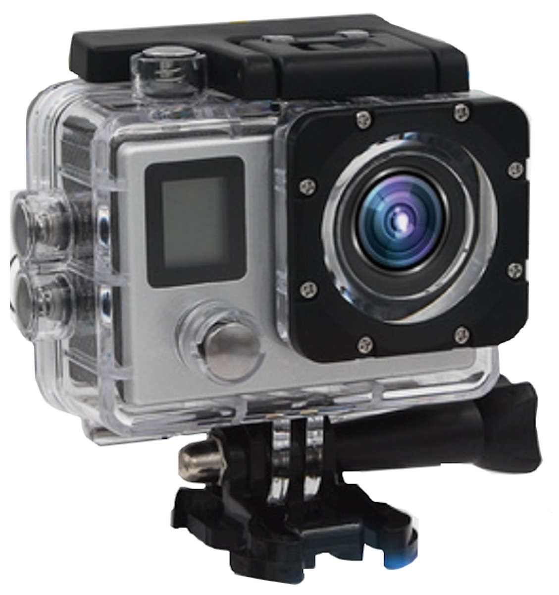 SMTE - Andowl - 4K WiFi Action Camera - Silver