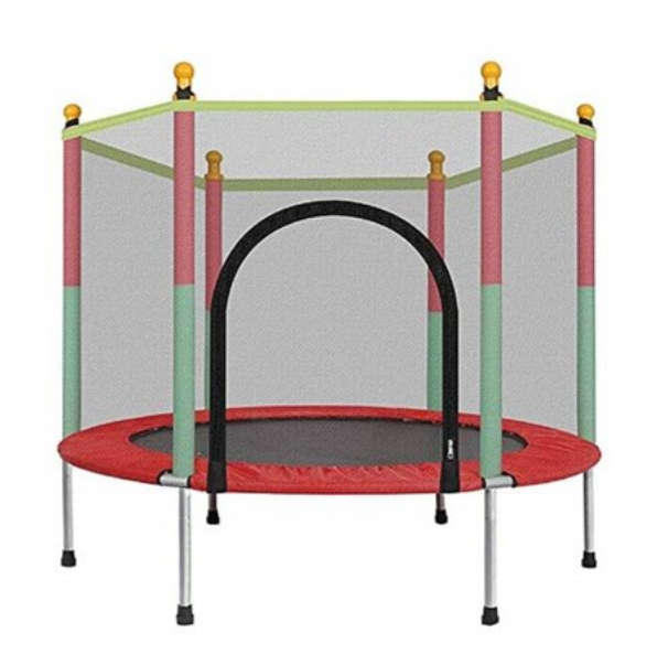 SMTE - Kids Trampoline with Protection Net