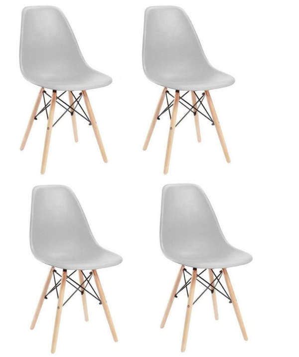 SMTE - Wooden Leg - Four Pack - Grey Colour