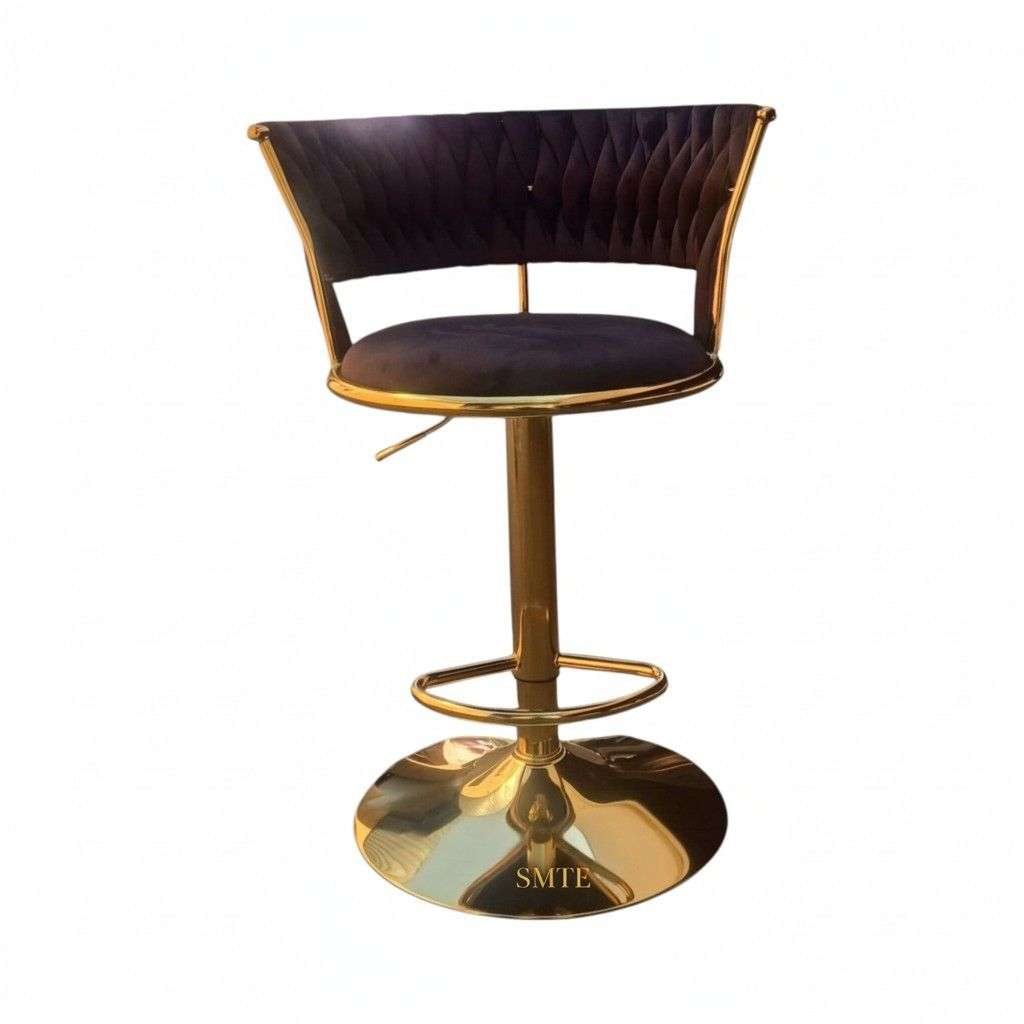 SMTE - DJ151 Swivel Bar Stool - Modern Adjustable Counter Chair