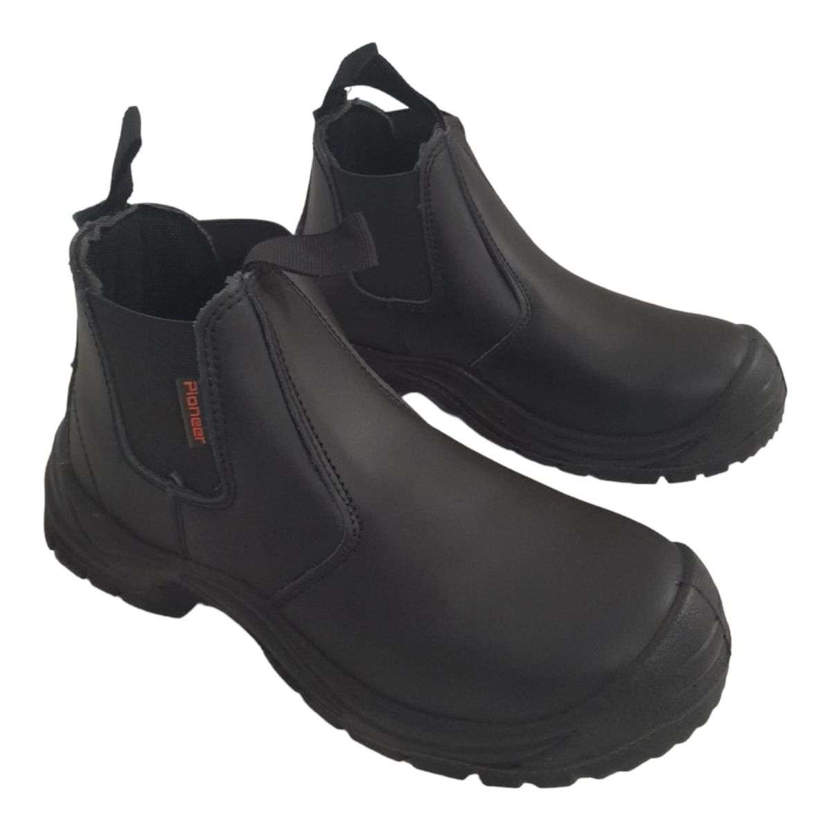 SMTE -  Slipon Men's Safety ShoesBlackUK 8