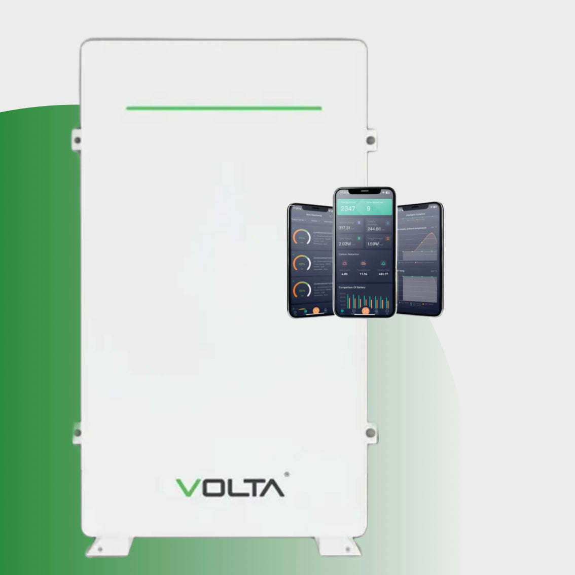 Volta Stage 5 - 16kWh LiFePO4 Battery - 2nd GEN (VOLTA-NEW-GEN-S5)