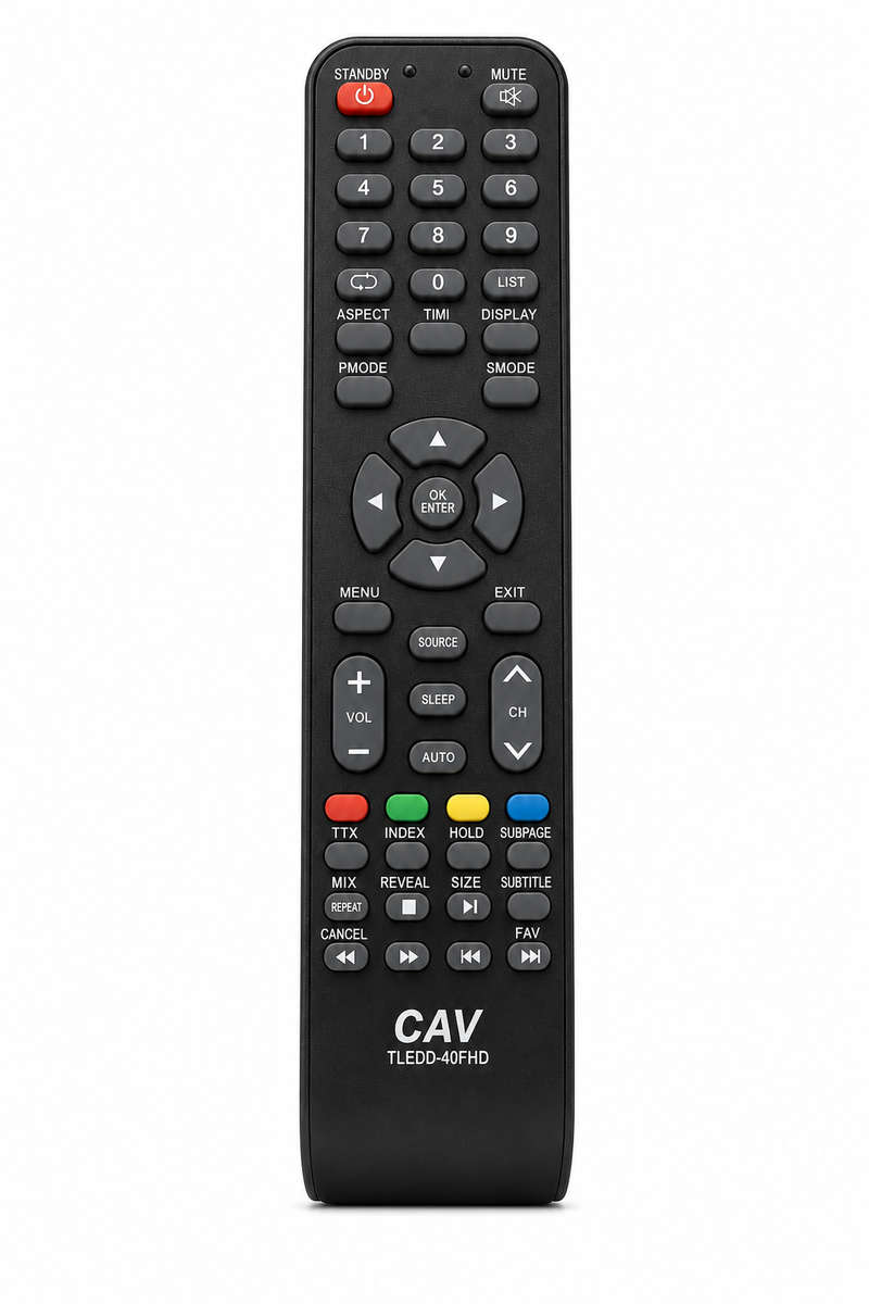 Telefunken TLEDD-40FHD TV Compatible Remote