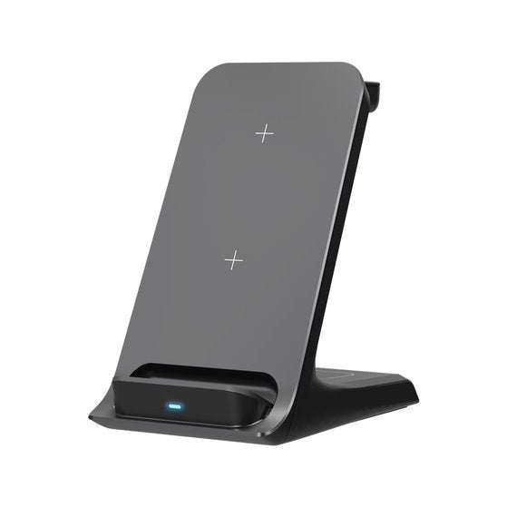 Goobay 3-in-1 Wireless Qi Charger - Black