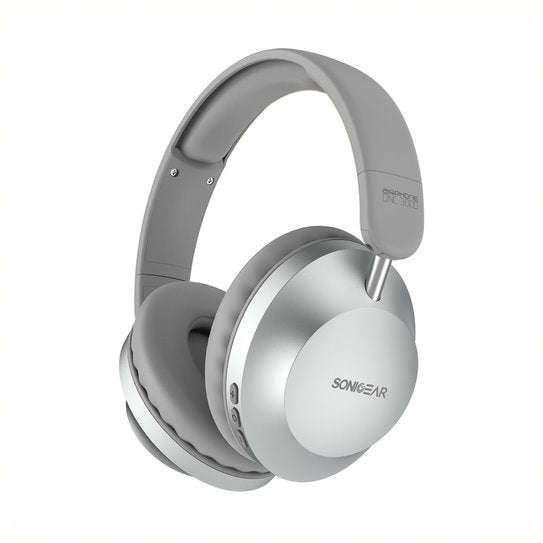 SonicGear Airphone DNC 3000 Digital Active Noise Cancellation Headsets - Platinum