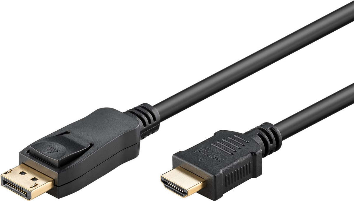 Goobay DisplayPort to HDMI Adapter 2m Cable