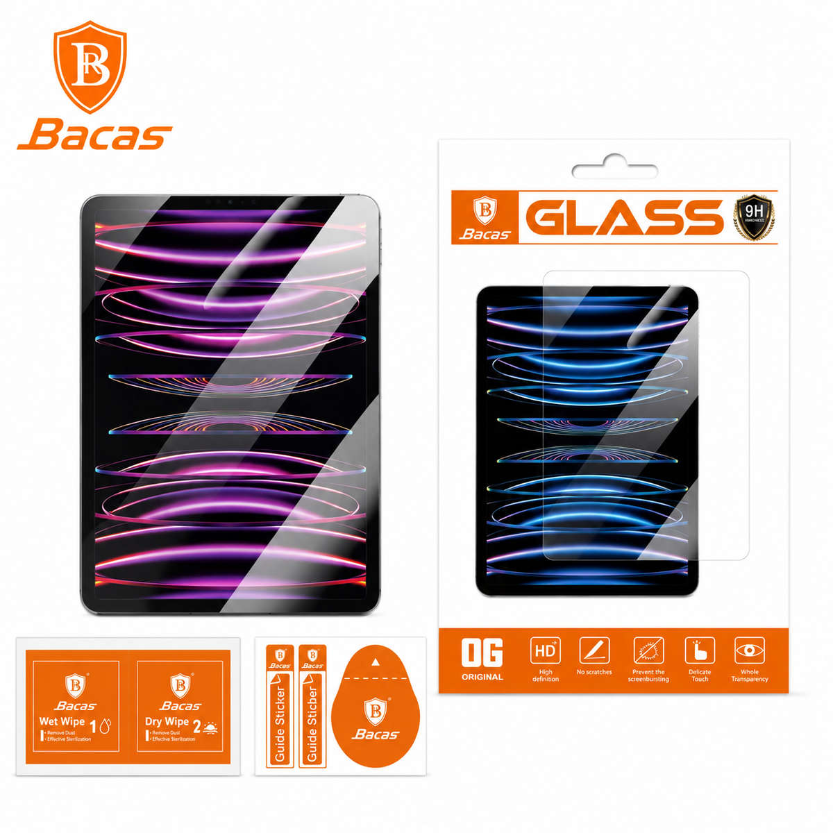Bacas iPad 10/11 10.9" Screen Guard
