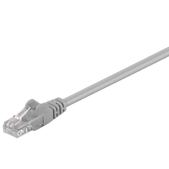 Goobay CAT 5e U/UTP 2m Patch Cable - Grey