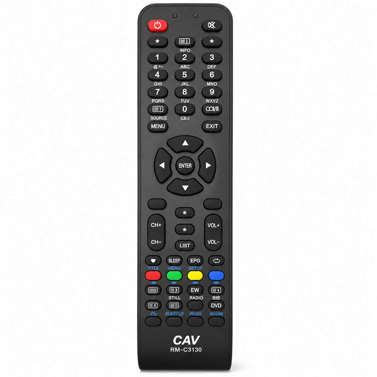 JVC RM-C3130 TV Compatible Remote
