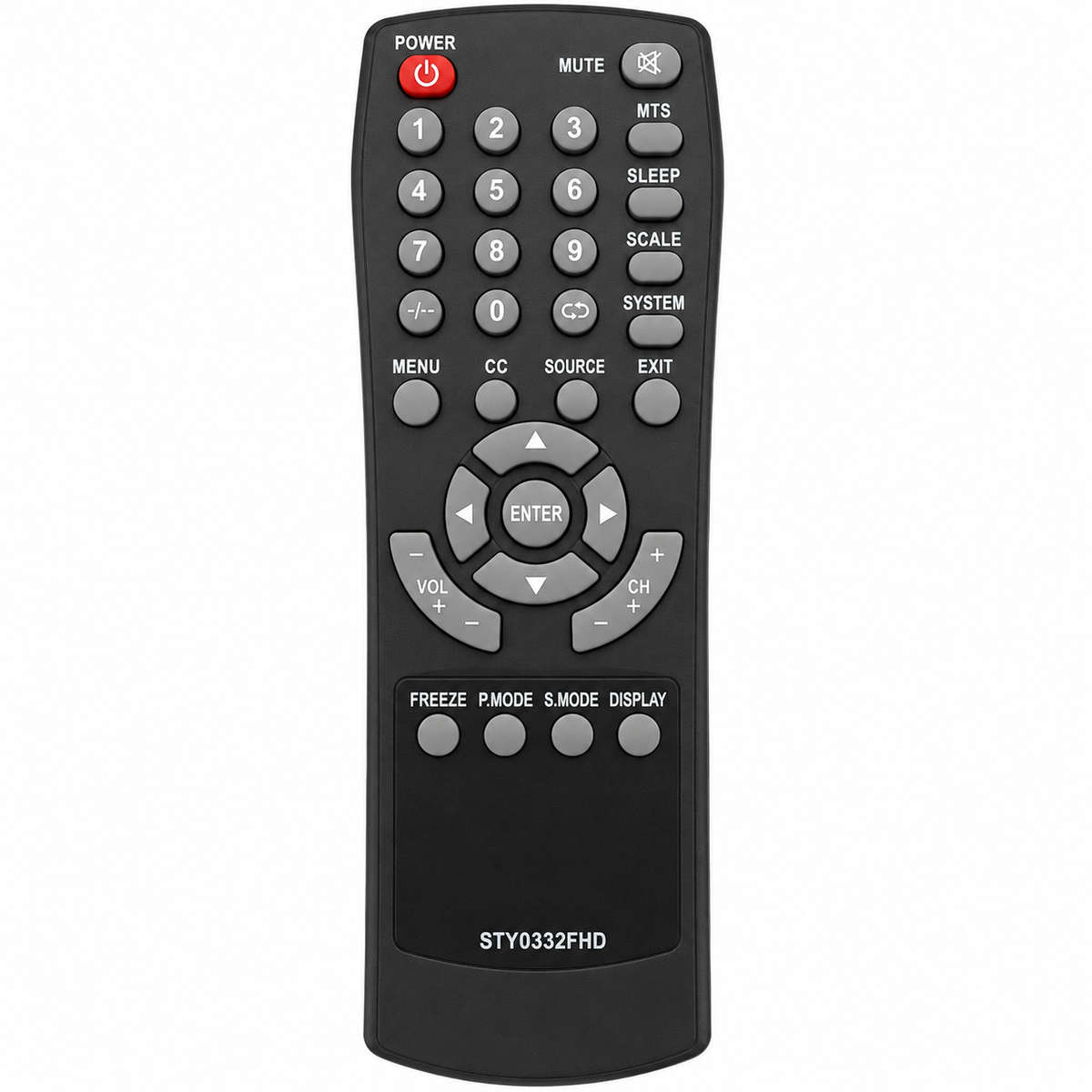 Telefunken STY0332FHD TV Compatible Remote