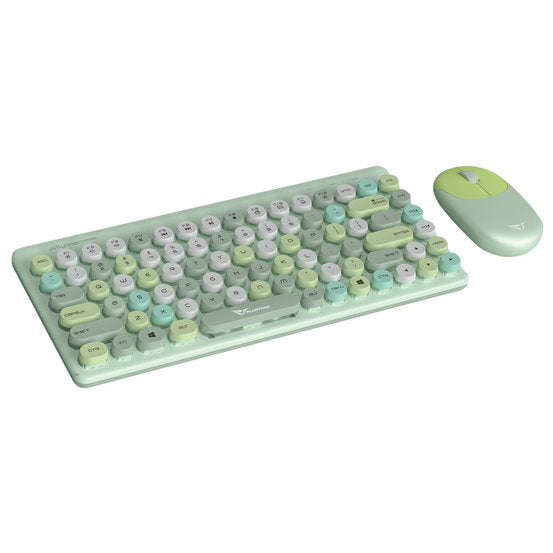 Alcatroz JellyBean A3000 Wireless and Bluetooth Combo - Crayon Green