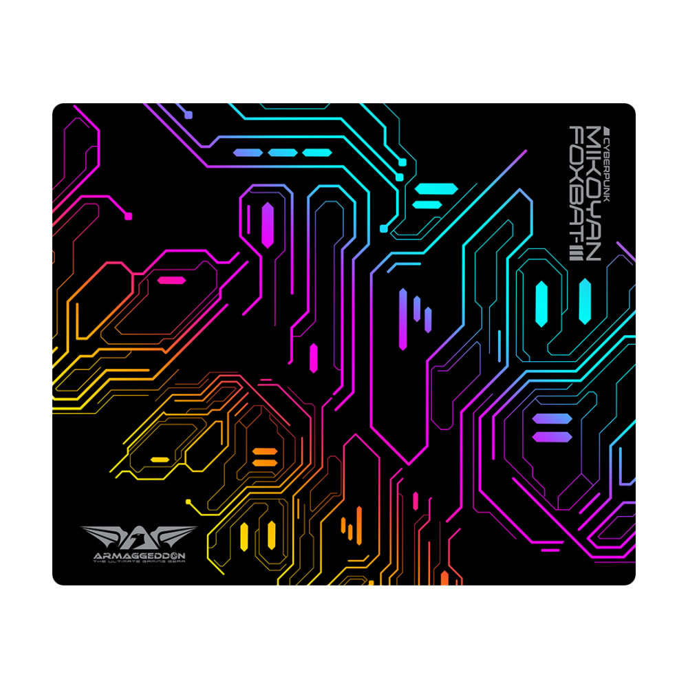 Armaggeddon Mikoyan Foxbat-III Cyberpunk Wireless Gaming Mouse - Black