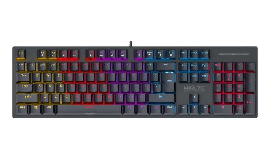 Armaggeddon MKA-7C Psycheagle Mechanical Gaming Keyboard - Clicky
