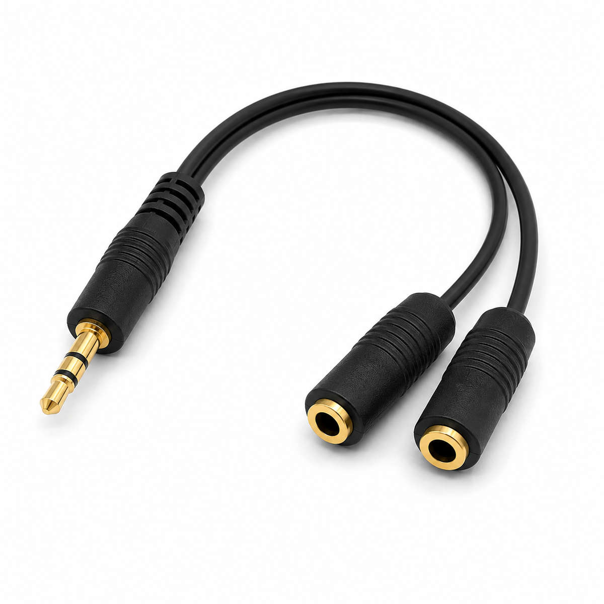 3.5mm AUX - 2*3.5mm Female cable
