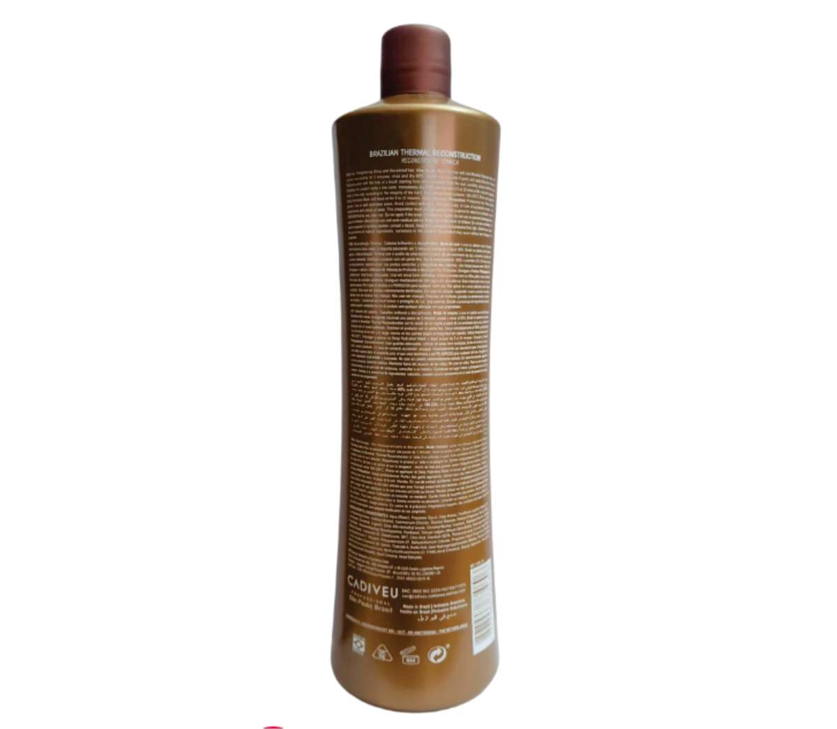 CADIVEU BRASIL CACAU Brazilian Thermal Treatment Reconstruction 1000ml (NO 2/STEP 2)
