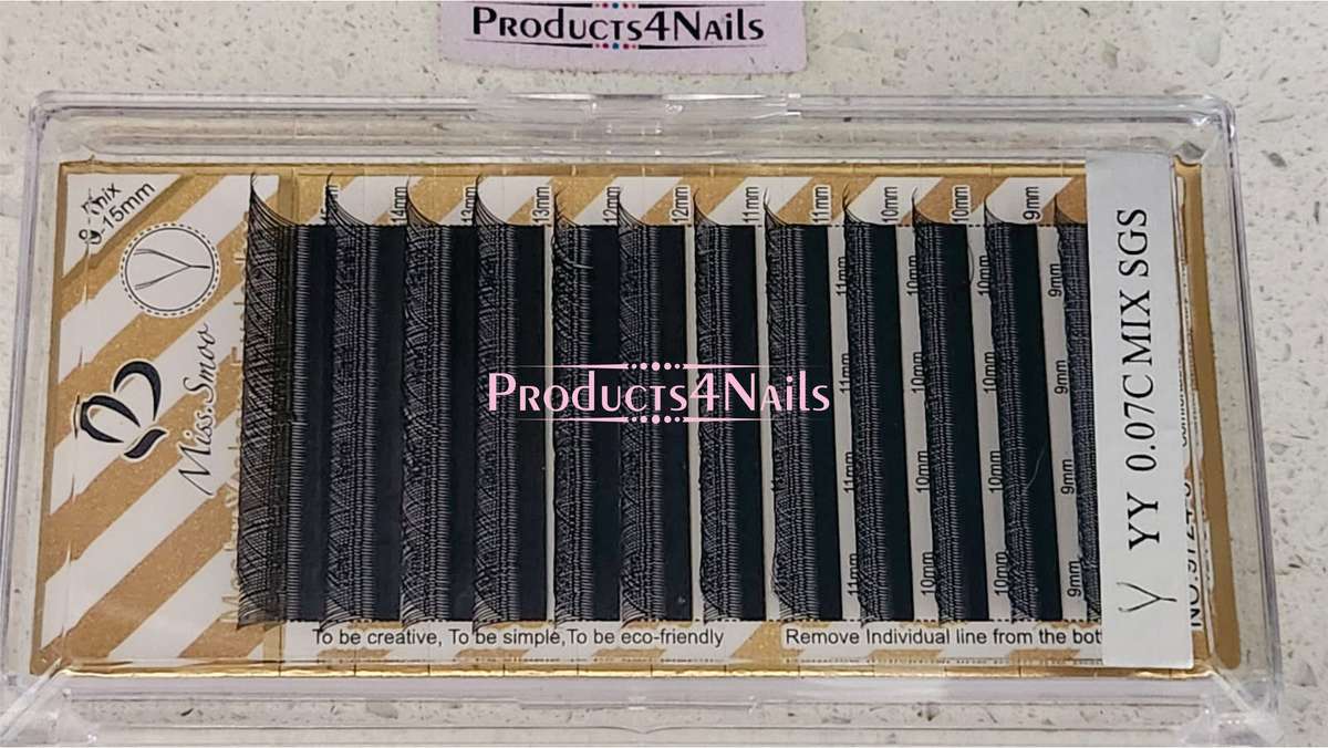 Miss Smoo Eye lash YY 0.07D MIX SGS - More Curl -(NO 9724-5)